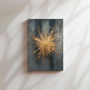 Radiant Golden Explosion