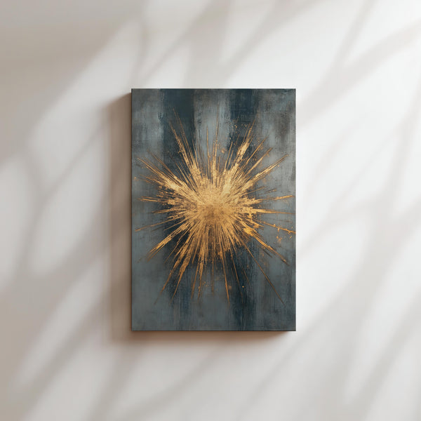 Radiant Golden Explosion