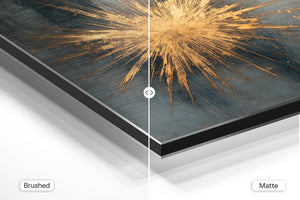 Radiant Golden Explosion