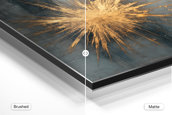 Radiant Golden Explosion