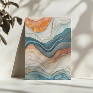 Flowing Mineral Strata