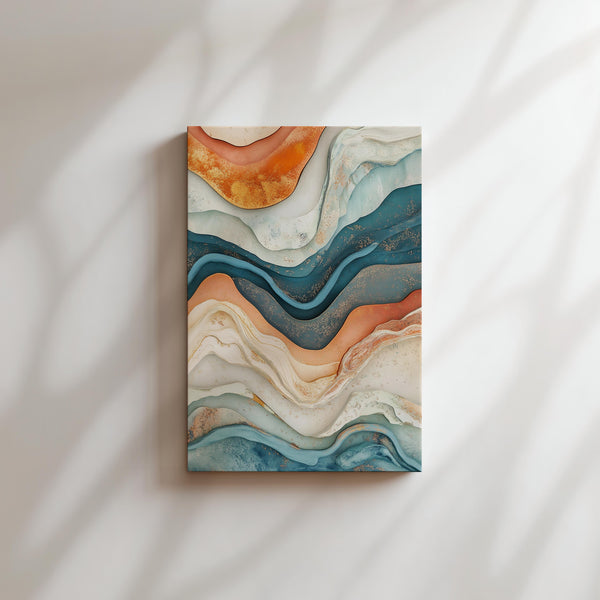 Flowing Mineral Strata