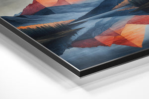 Mirrored Peaks Reflection