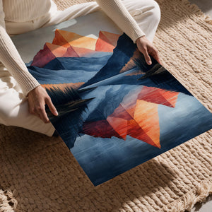 Mirrored Peaks Reflection