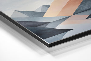 Minimalist Mountain Lake