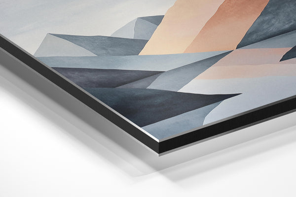 Minimalist Mountain Lake