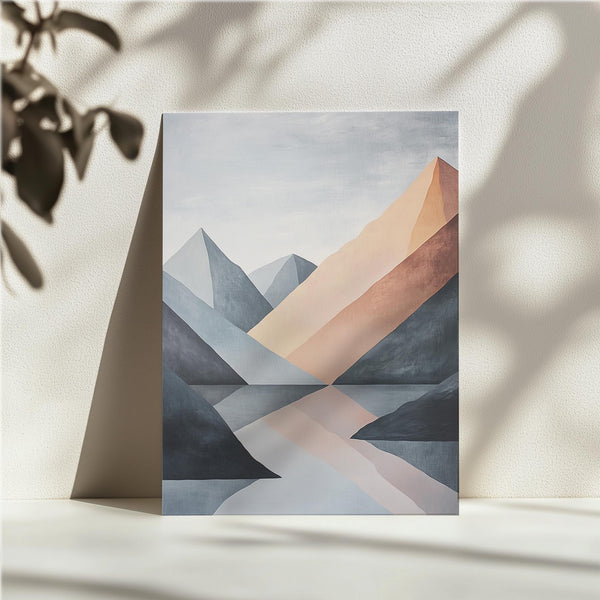 Minimalist Mountain Lake