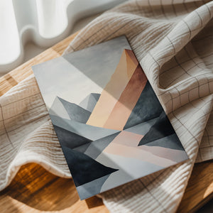 Minimalist Mountain Lake