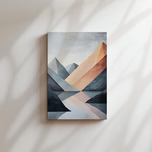 Minimalist Mountain Lake