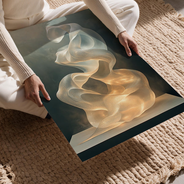 Luminous Fluid Sculpture