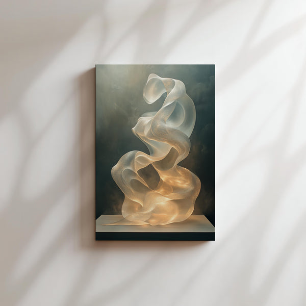 Luminous Fluid Sculpture