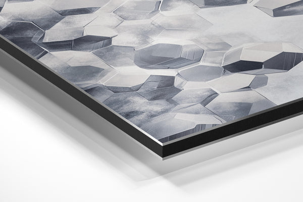 Crystal Honeycomb Pattern