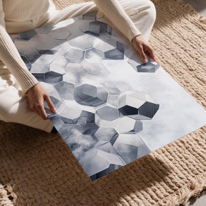 Crystal Honeycomb Pattern