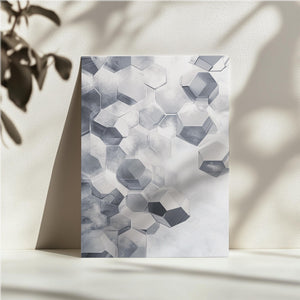 Crystal Honeycomb Pattern