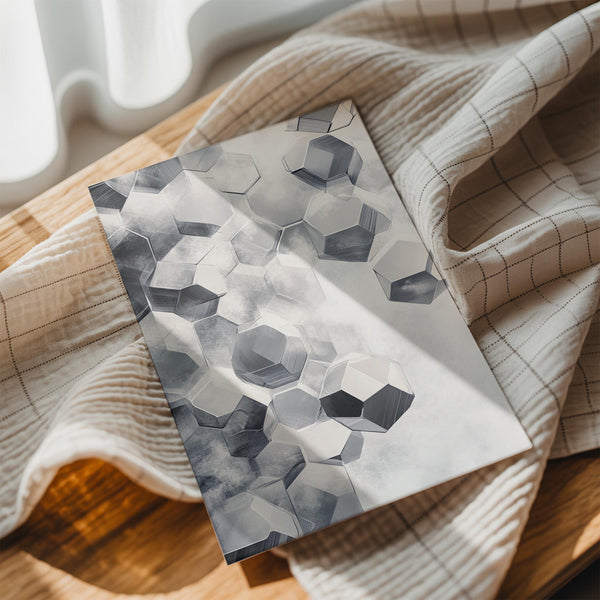 Crystal Honeycomb Pattern