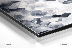 Crystal Honeycomb Pattern