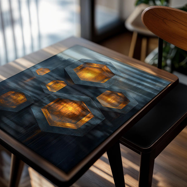 Illuminated Hexagonal Depth