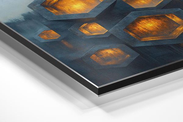 Illuminated Hexagonal Depth