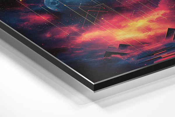 Cosmic Moon & Pyramid Path