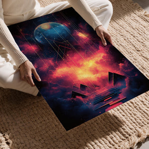 Cosmic Moon & Pyramid Path