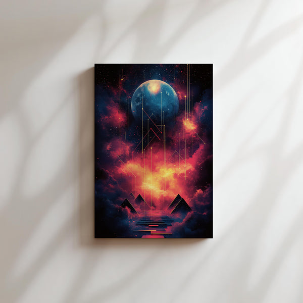 Cosmic Moon & Pyramid Path