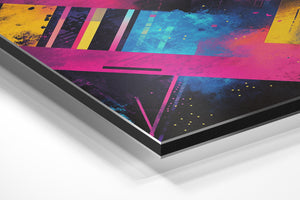 Vibrant Abstract Grid