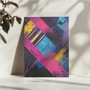 Vibrant Abstract Grid