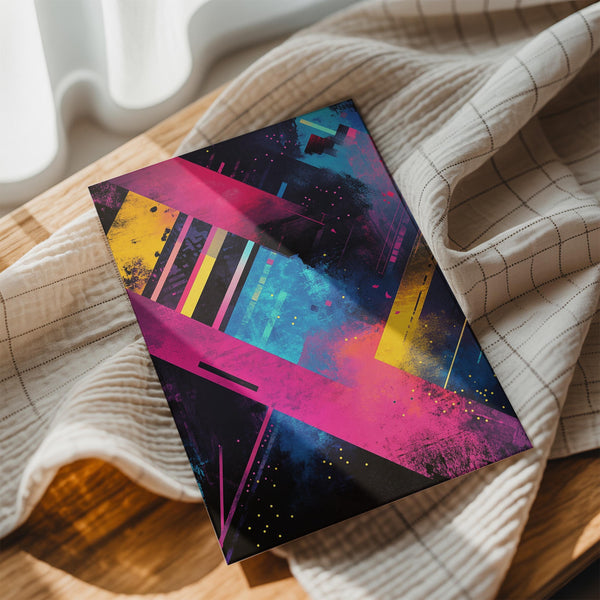 Vibrant Abstract Grid