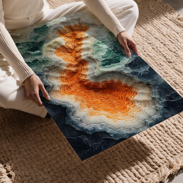 Layered Stone Topography