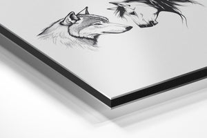 Wolf and Horse Gaze