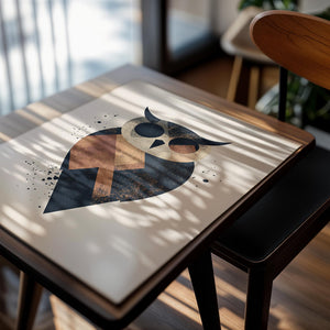 Geometric Owl Illustration