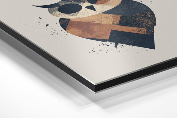 Geometric Owl Illustration