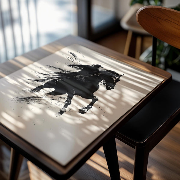 Wild Horse and Rider