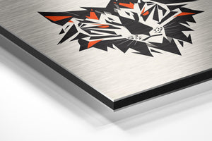 Geometric Tiger Face