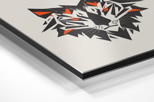 Geometric Tiger Face