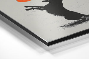 Playful Dog with Frisbee