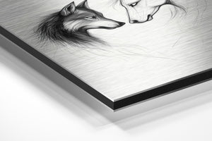 Wolf and Horse Sketch