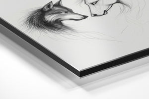 Wolf and Horse Sketch