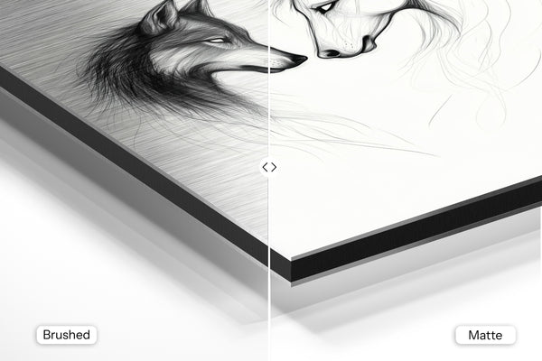 Wolf and Horse Sketch