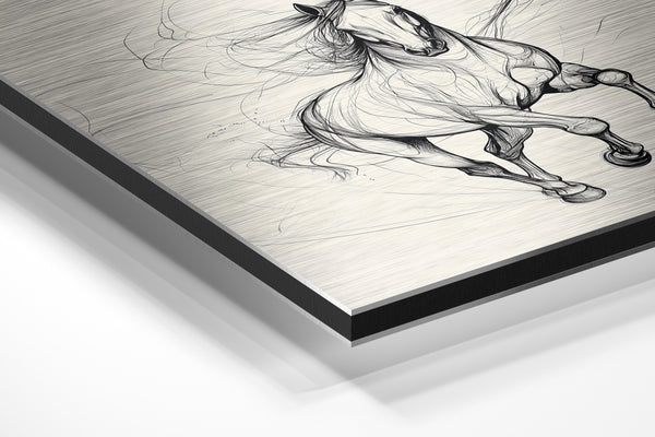 Flowing Horse Sketch