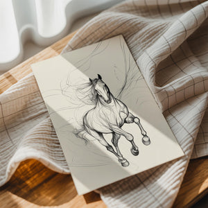 Flowing Horse Sketch
