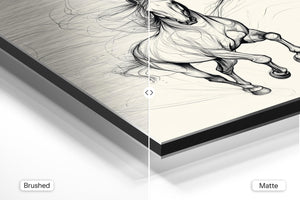 Flowing Horse Sketch