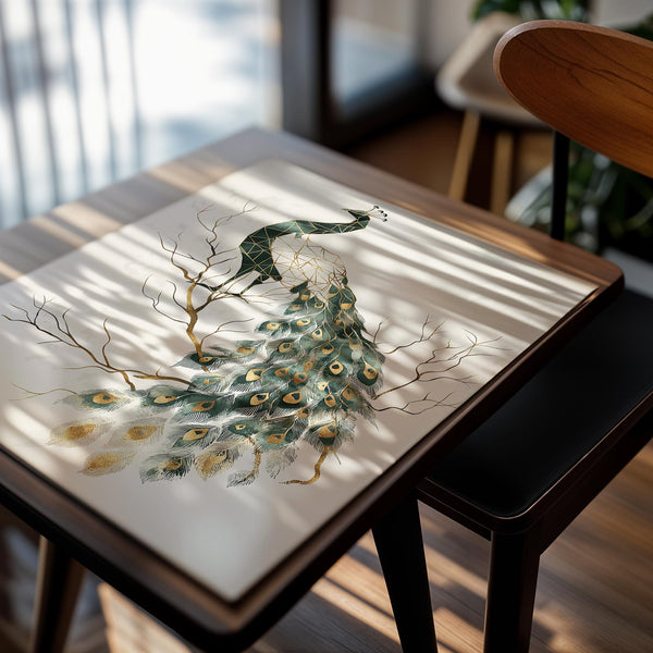 Abstract Peacock Beauty