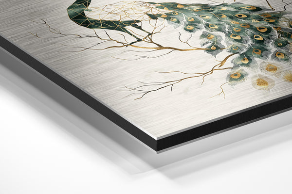 Abstract Peacock Beauty