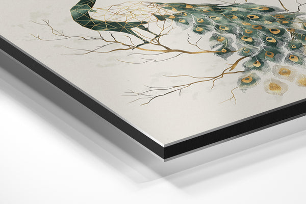 Abstract Peacock Beauty