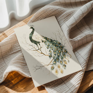 Abstract Peacock Beauty