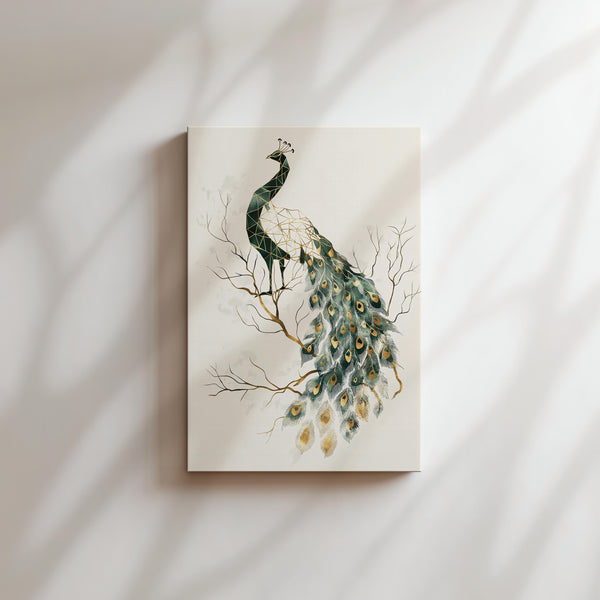 Abstract Peacock Beauty