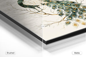 Abstract Peacock Beauty