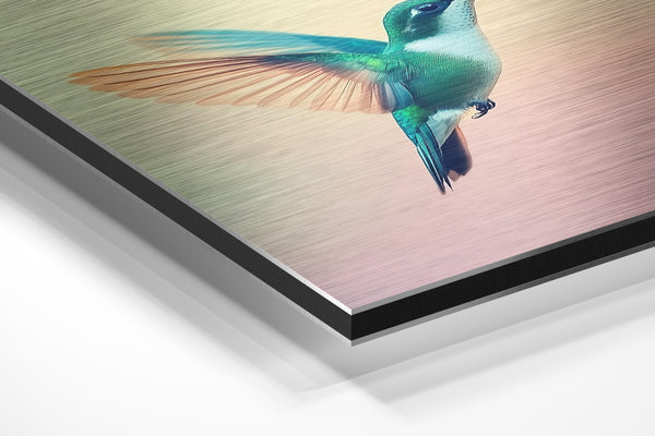 Vibrant Hummingbird in Flight