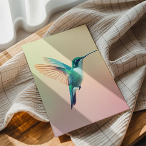 Vibrant Hummingbird in Flight